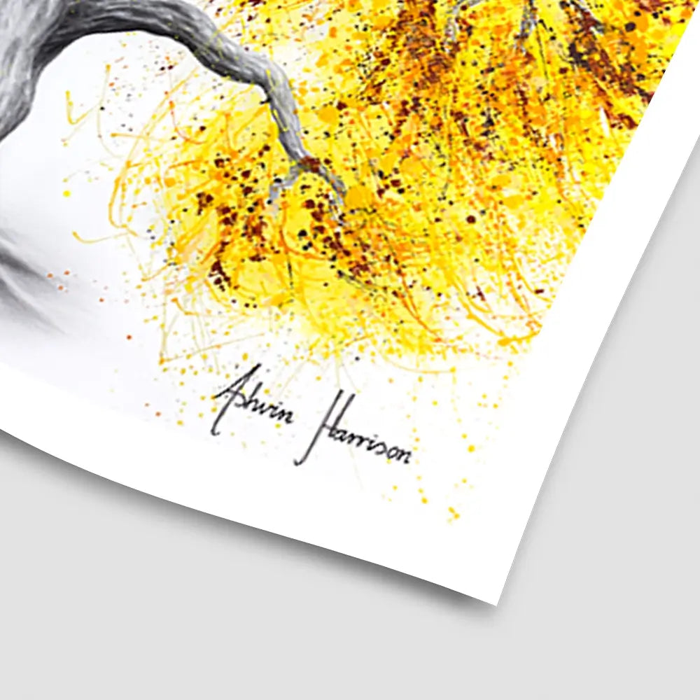 Sunshine Tree Art Print Sunshine Tree Art Print wall art product Ashvin Harrison (2016-2022 collection)