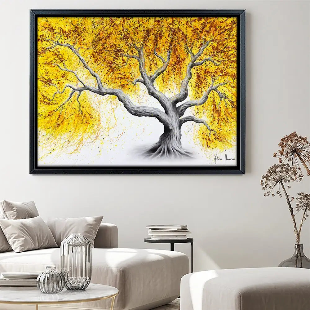 Sunshine Tree Canvas Print Sunshine Tree Canvas Print wall art product Ashvin Harrison (2016-2022 collection)