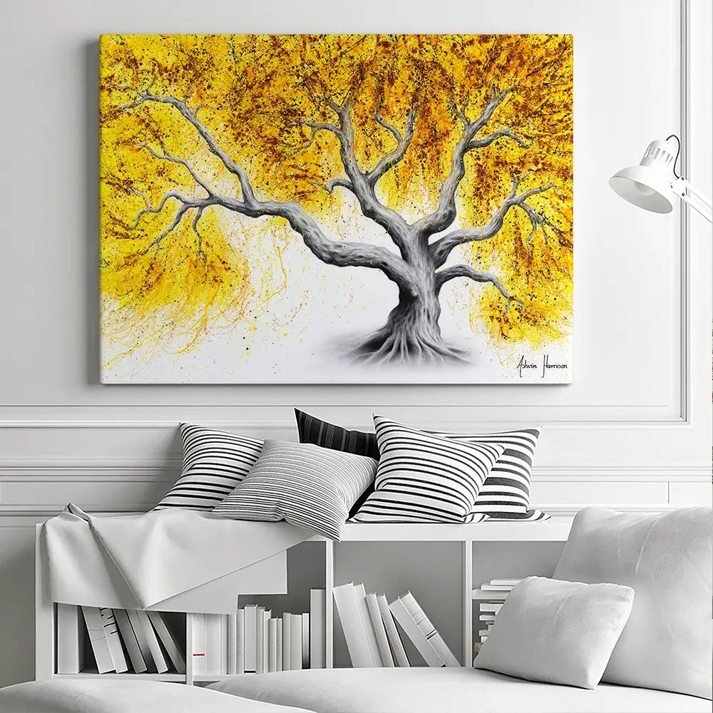 Sunshine Tree Canvas Print Sunshine Tree Canvas Print wall art product Ashvin Harrison (2016-2022 collection)