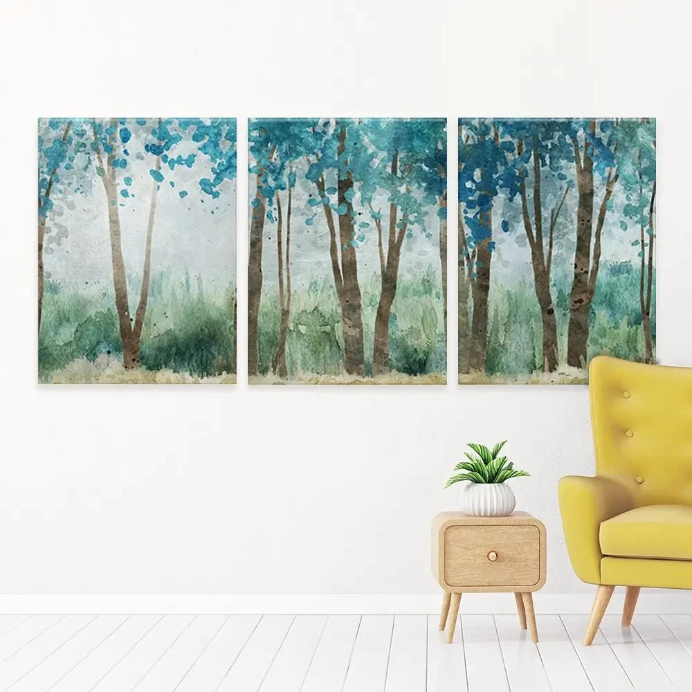 Sunwashed Grove Trio Canvas Print Sunwashed Grove Trio Canvas Print wall art product Carol Robinson
