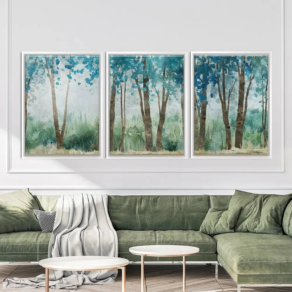 Sunwashed Grove Trio Canvas Print Sunwashed Grove Trio Canvas Print wall art product Carol Robinson