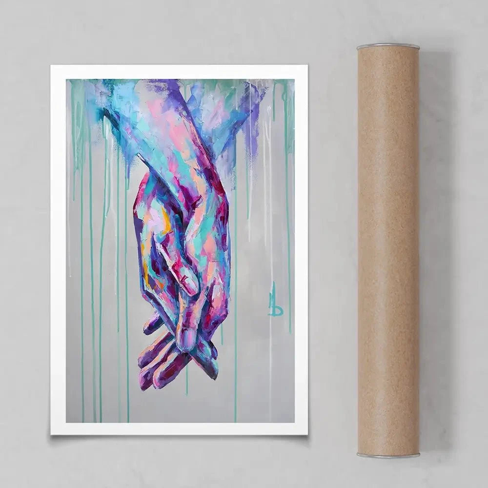 Support Art Print Support Art Print wall art product Mari Dein / Shutterstock