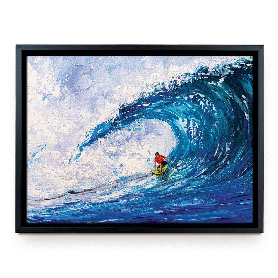 Surfing The Big Wave Canvas Print wall art product CYC / Shutterstock