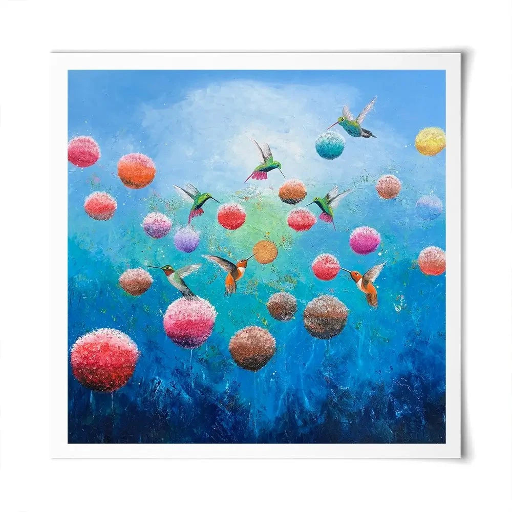 Surrender To Love Square Art Print Surrender To Love Square Art Print wall art product Laure Bury