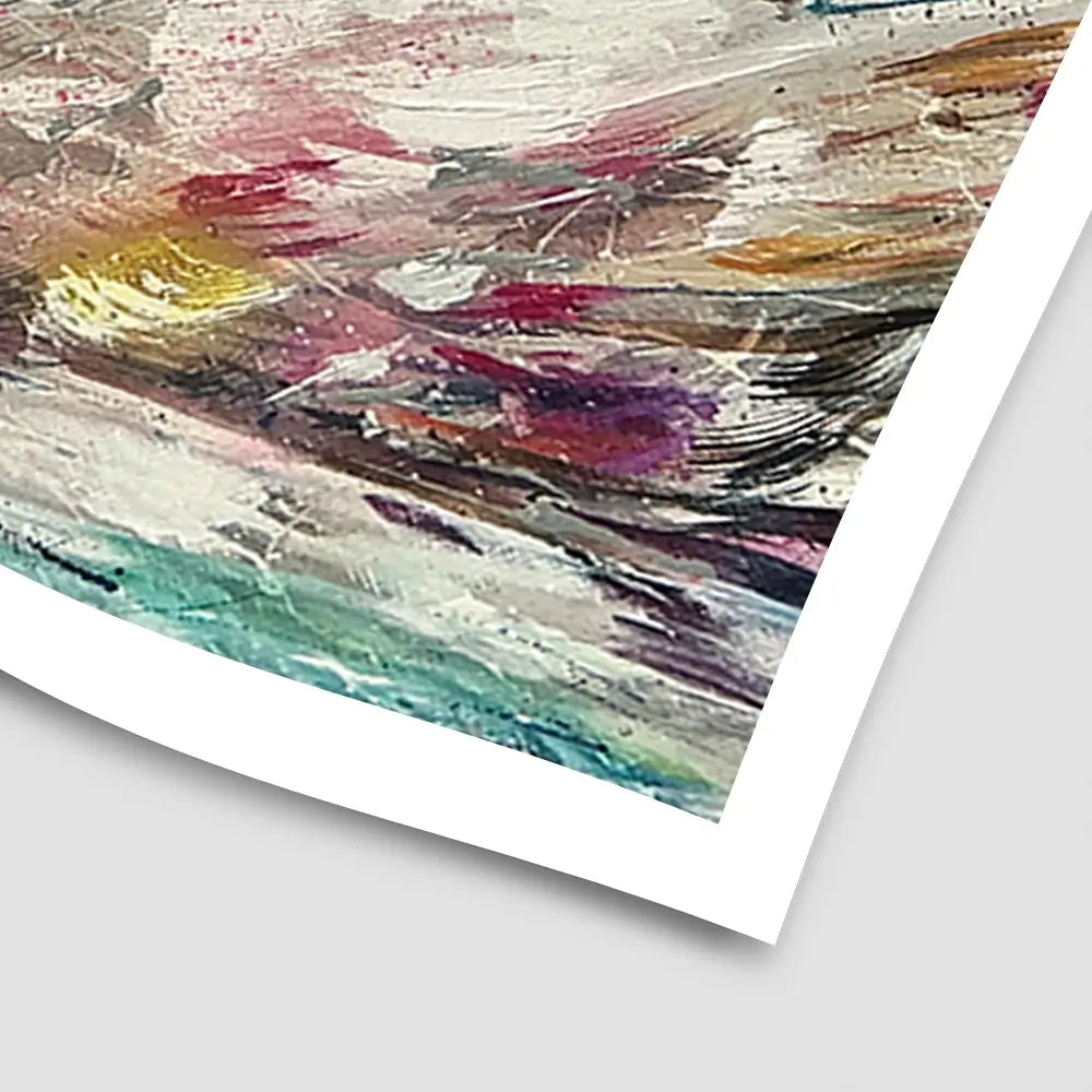 Swans In Love Art Print Swans In Love Art Print wall art product Nicola Jane Rowles
