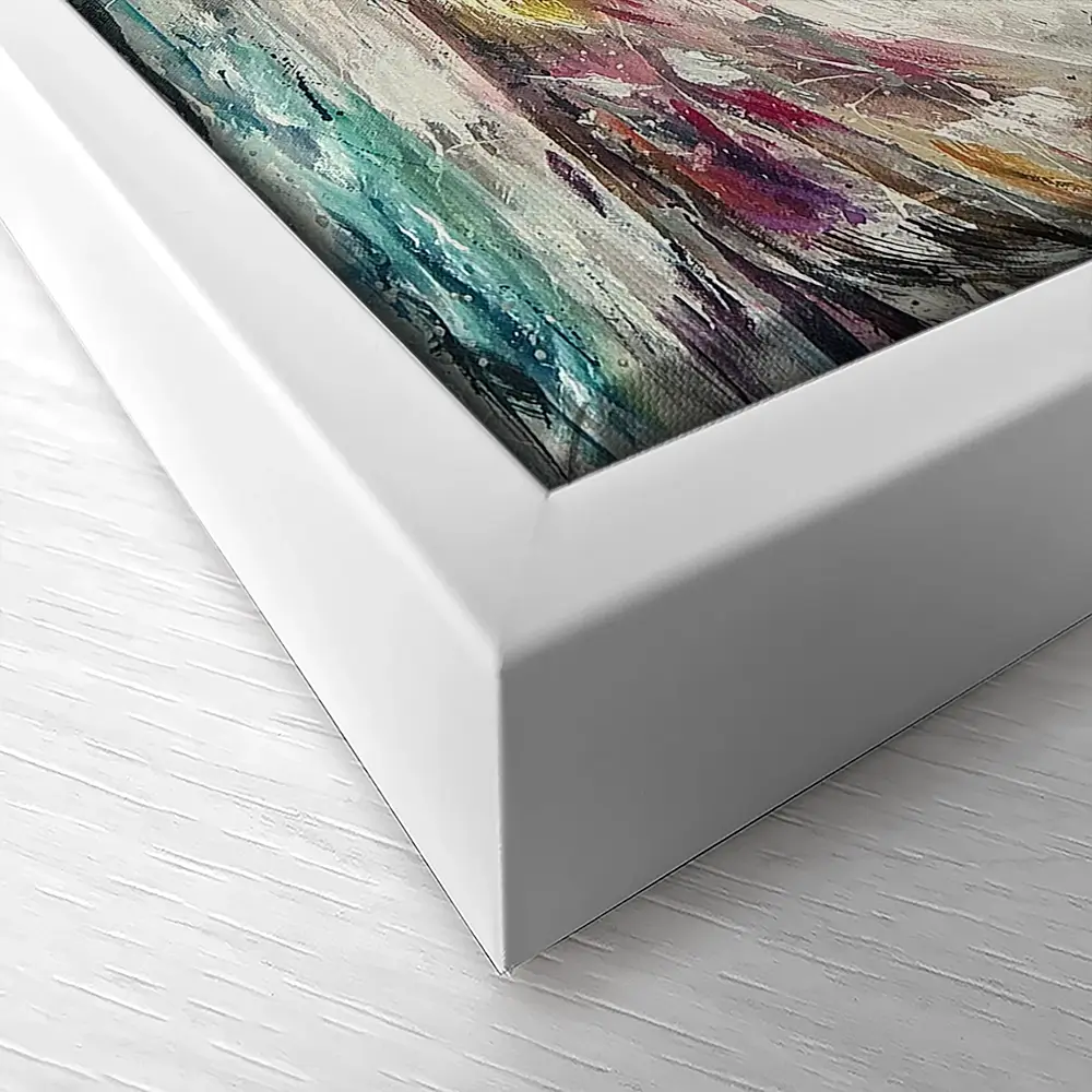 Swans In Love Canvas Print Swans In Love Canvas Print wall art product Nicola Jane Rowles