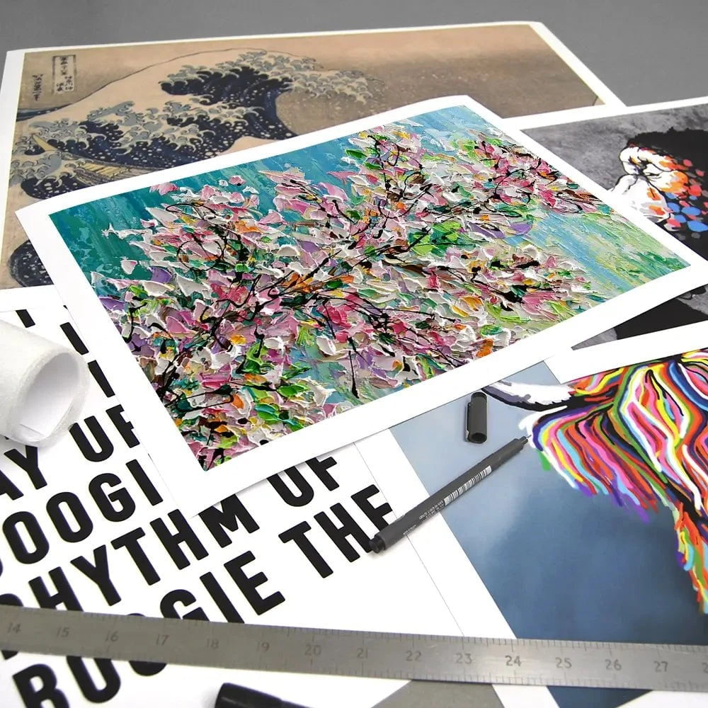 Sweet Cherry Blossom Art Print Sweet Cherry Blossom Art Print wall art product Olga Tkachyk