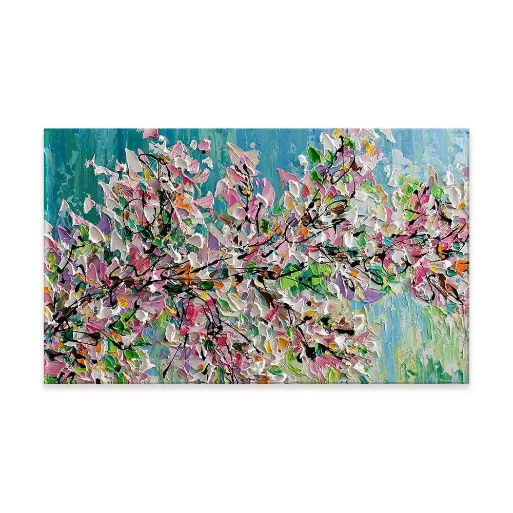 Sweet Cherry Blossom Canvas Print Sweet Cherry Blossom Canvas Print wall art product Olga Tkachyk