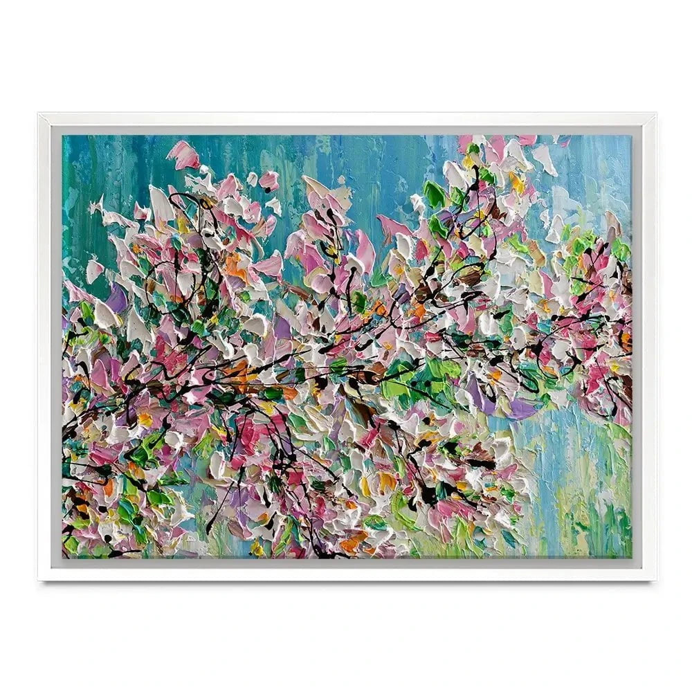Sweet Cherry Blossom Canvas Print Sweet Cherry Blossom Canvas Print wall art product Olga Tkachyk