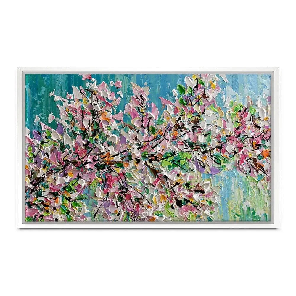 Sweet Cherry Blossom Canvas Print Sweet Cherry Blossom Canvas Print wall art product Olga Tkachyk
