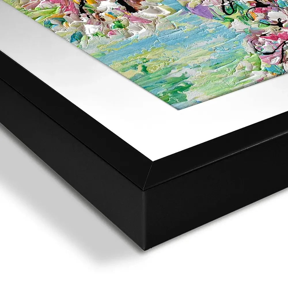 Sweet Cherry Blossom Framed Art Print Sweet Cherry Blossom Framed Art Print wall art product Olga Tkachyk