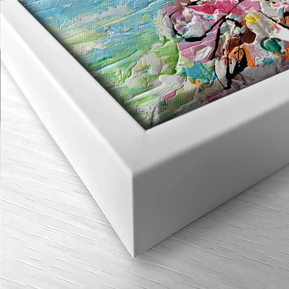 Sweet Cherry Blossom Trio Canvas Print Sweet Cherry Blossom Trio Canvas Print wall art product Olga Tkachyk