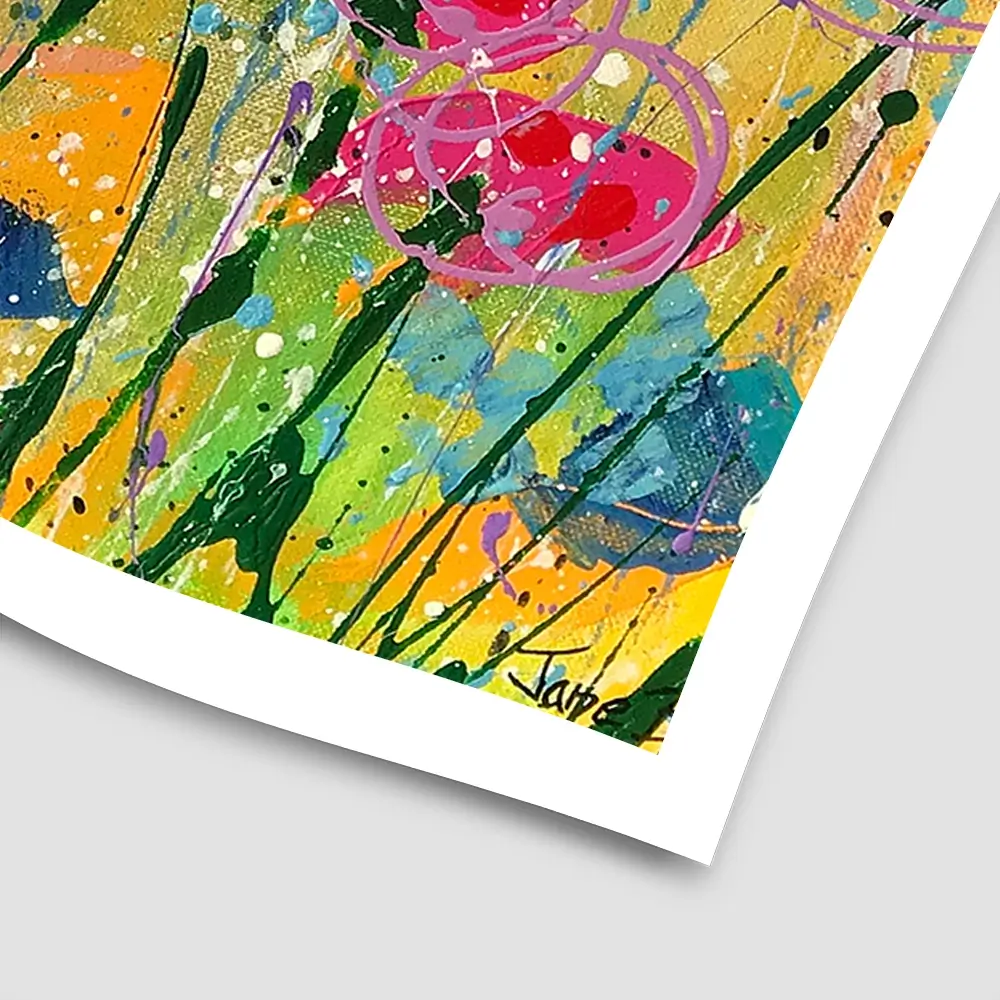 Sweetness And Light Square Art Print Sweetness And Light Square Art Print wall art product Jane Brookshaw