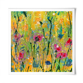 Sweetness And Light Square Art Print Sweetness And Light Square Art Print wall art product Jane Brookshaw
