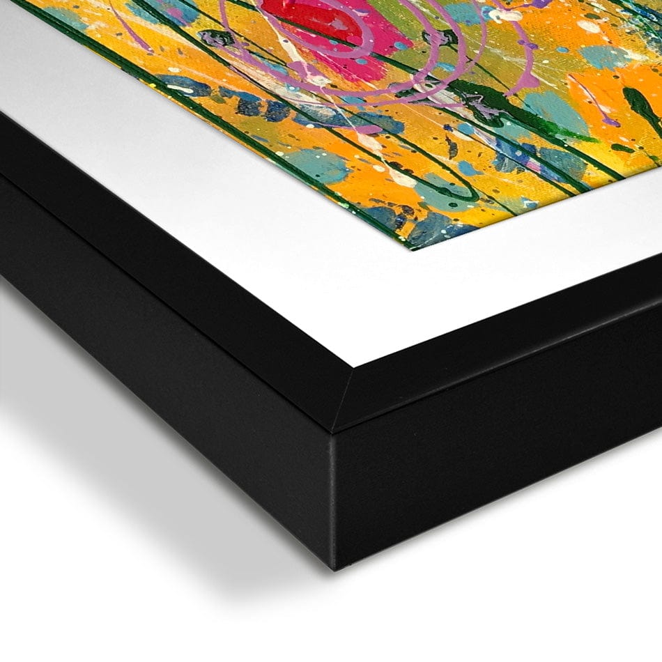 Sweetness And Light Square Framed Art Print wall art product Jane Brookshaw