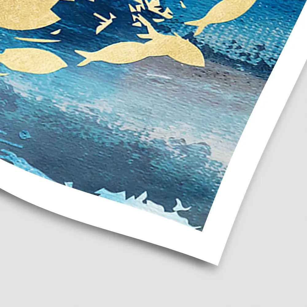 Swimming With The Fishes Art Print Swimming With The Fishes Art Print wall art product Art Print Shop