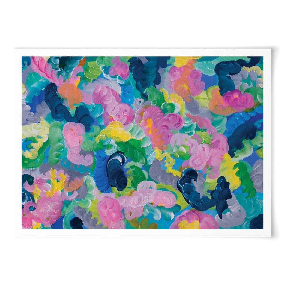 Swirls Art Print wall art product Olga Tkachyk