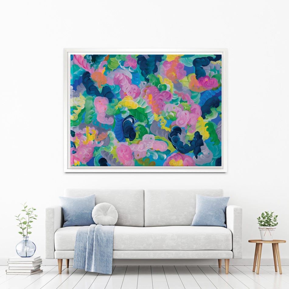 Swirls Canvas Print wall art product Olga Tkachyk