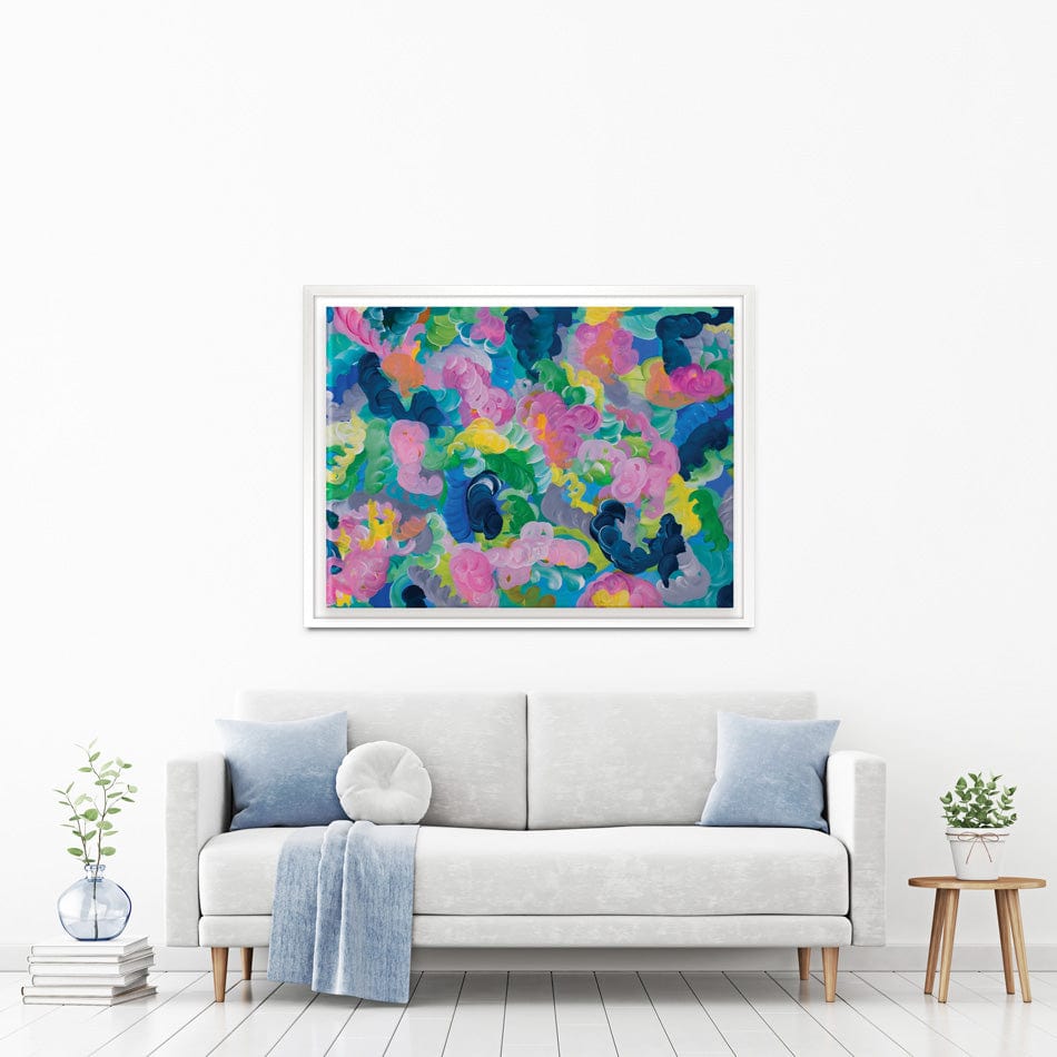 Swirls Canvas Print wall art product Olga Tkachyk