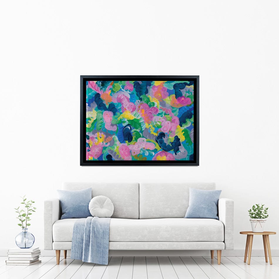 Swirls Canvas Print wall art product Olga Tkachyk