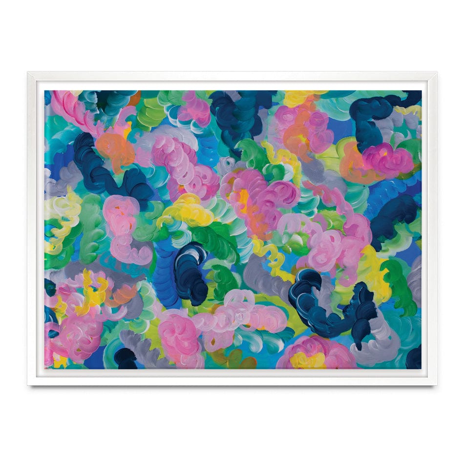 Swirls Canvas Print wall art product Olga Tkachyk