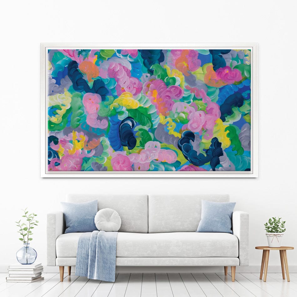 Swirls Canvas Print wall art product Olga Tkachyk