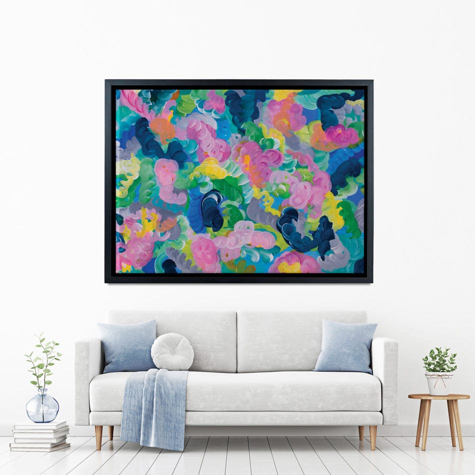 Swirls Canvas Print wall art product Olga Tkachyk