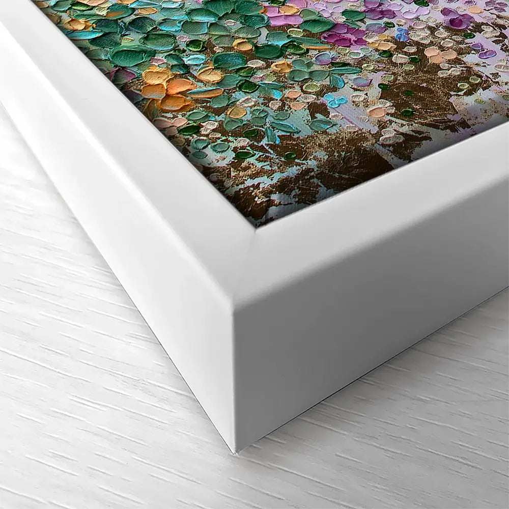 Symphony Of Colour Square Canvas Print Symphony Of Colour Square Canvas Print wall art product Nada Khatib