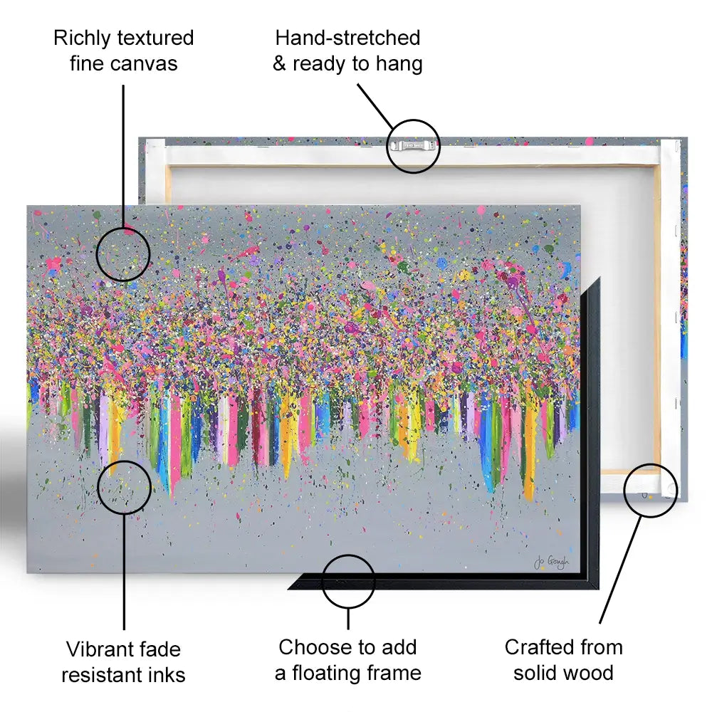Symphony Of Love Canvas Print Symphony Of Love Canvas Print wall art product Jo Gough