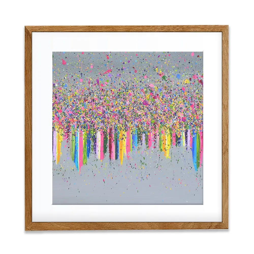 Symphony Of Love Square Framed Art Print Symphony Of Love Square Framed Art Print wall art product Art Print Shop