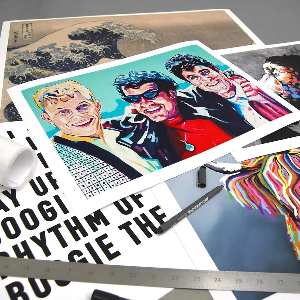 T Birds Art Print T Birds Art Print wall art product Juliet Stockton