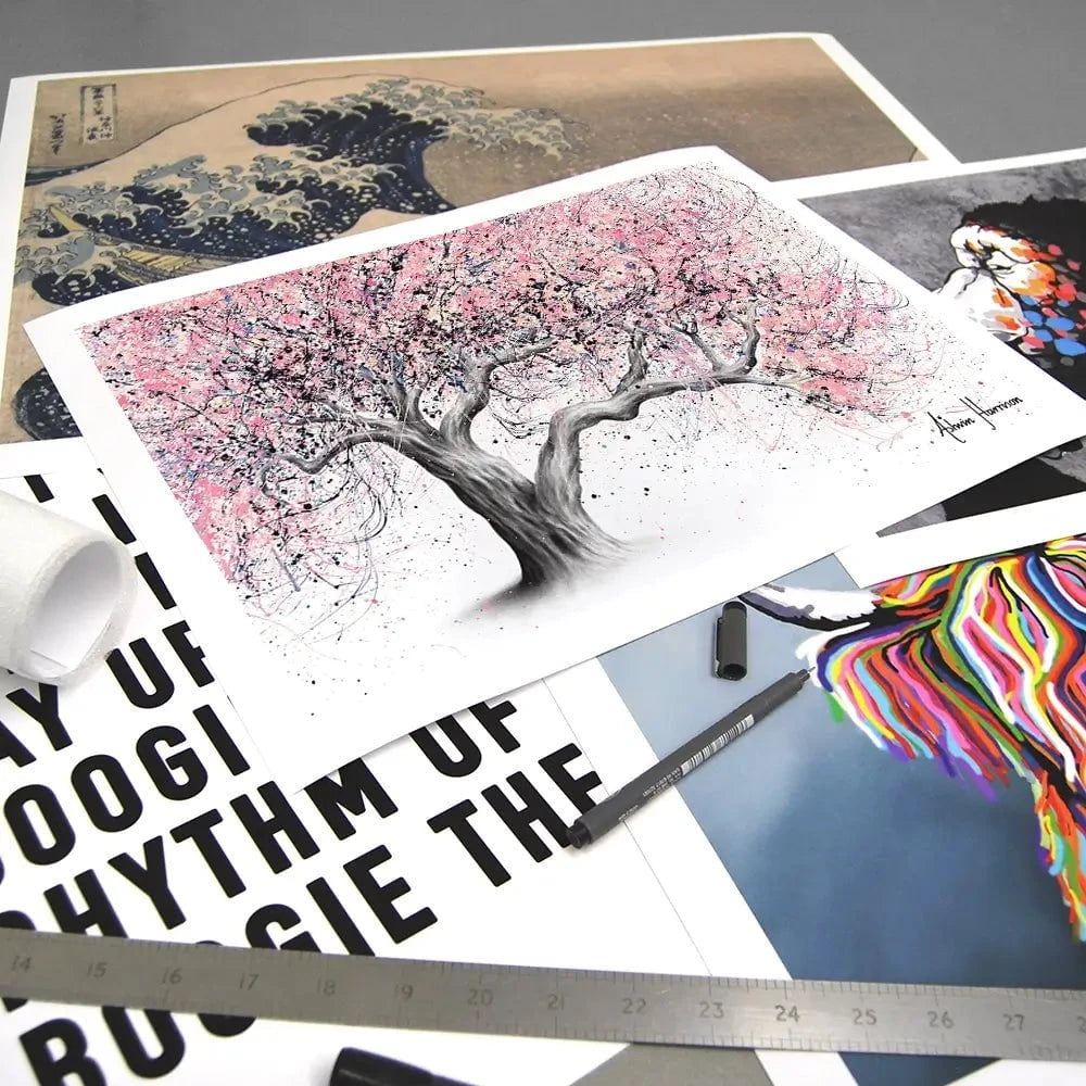 Taffy Blossom Tree Art Print Taffy Blossom Tree Art Print wall art product Ashvin Harrison