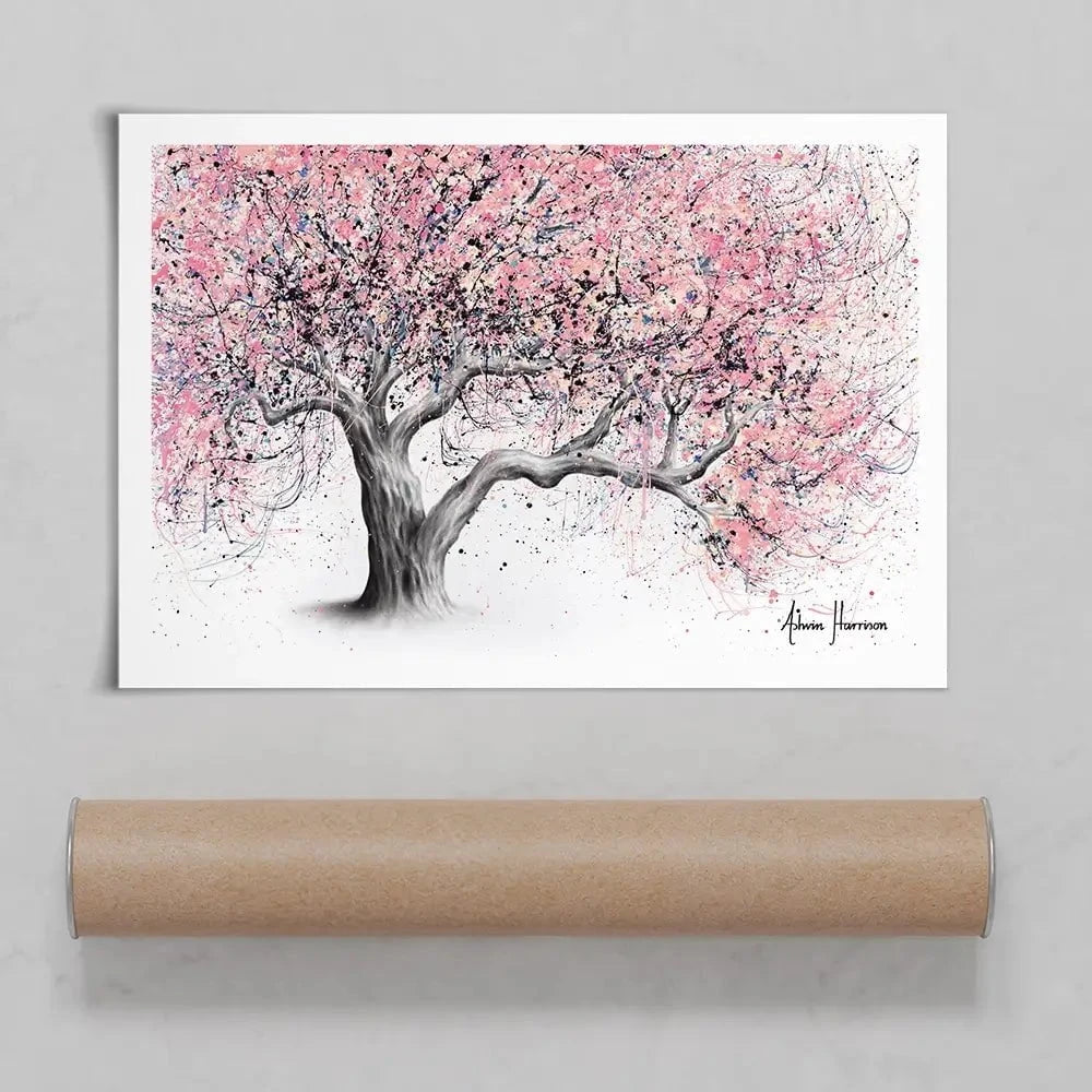 Taffy Blossom Tree Art Print Taffy Blossom Tree Art Print wall art product Ashvin Harrison