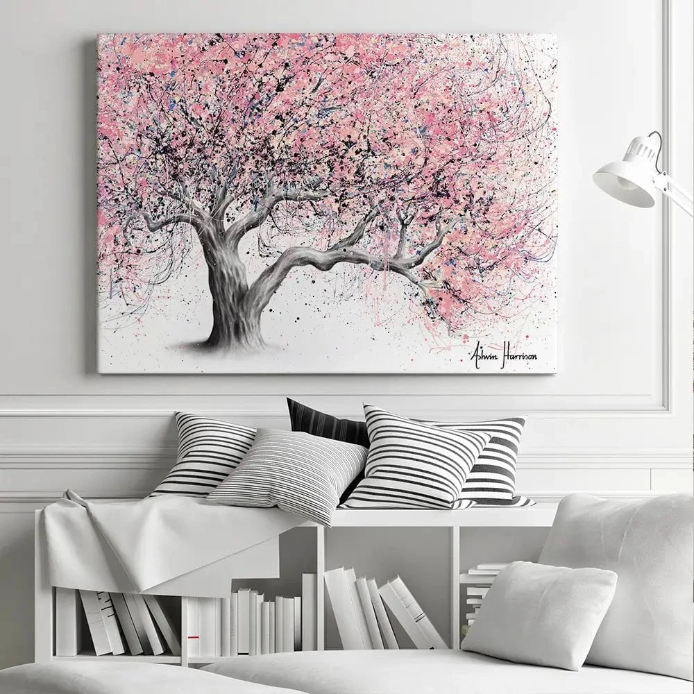 Taffy Blossom Tree Canvas Print Taffy Blossom Tree Canvas Print | Taffy Blossom Tree Artwork wall art product Ashvin Harrison