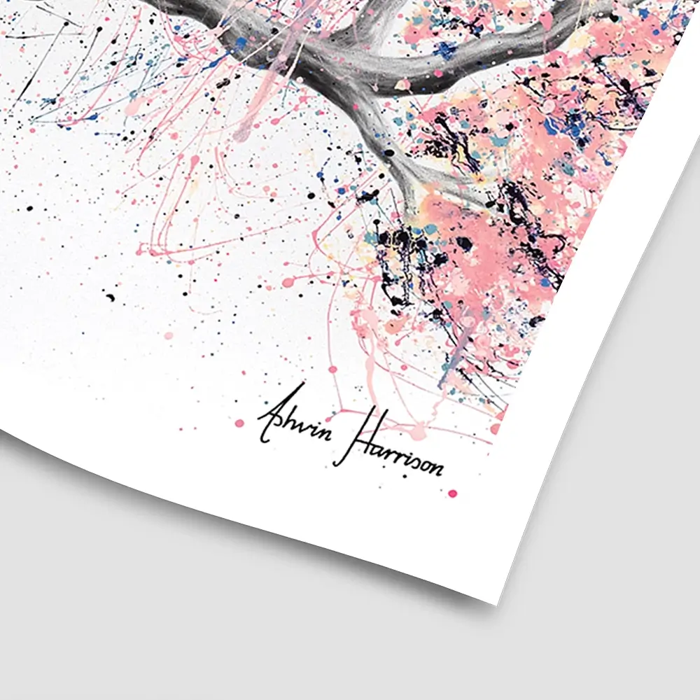 Taffy Blossom Tree Square Art Print Taffy Blossom Tree Square Art Print wall art product Ashvin Harrison