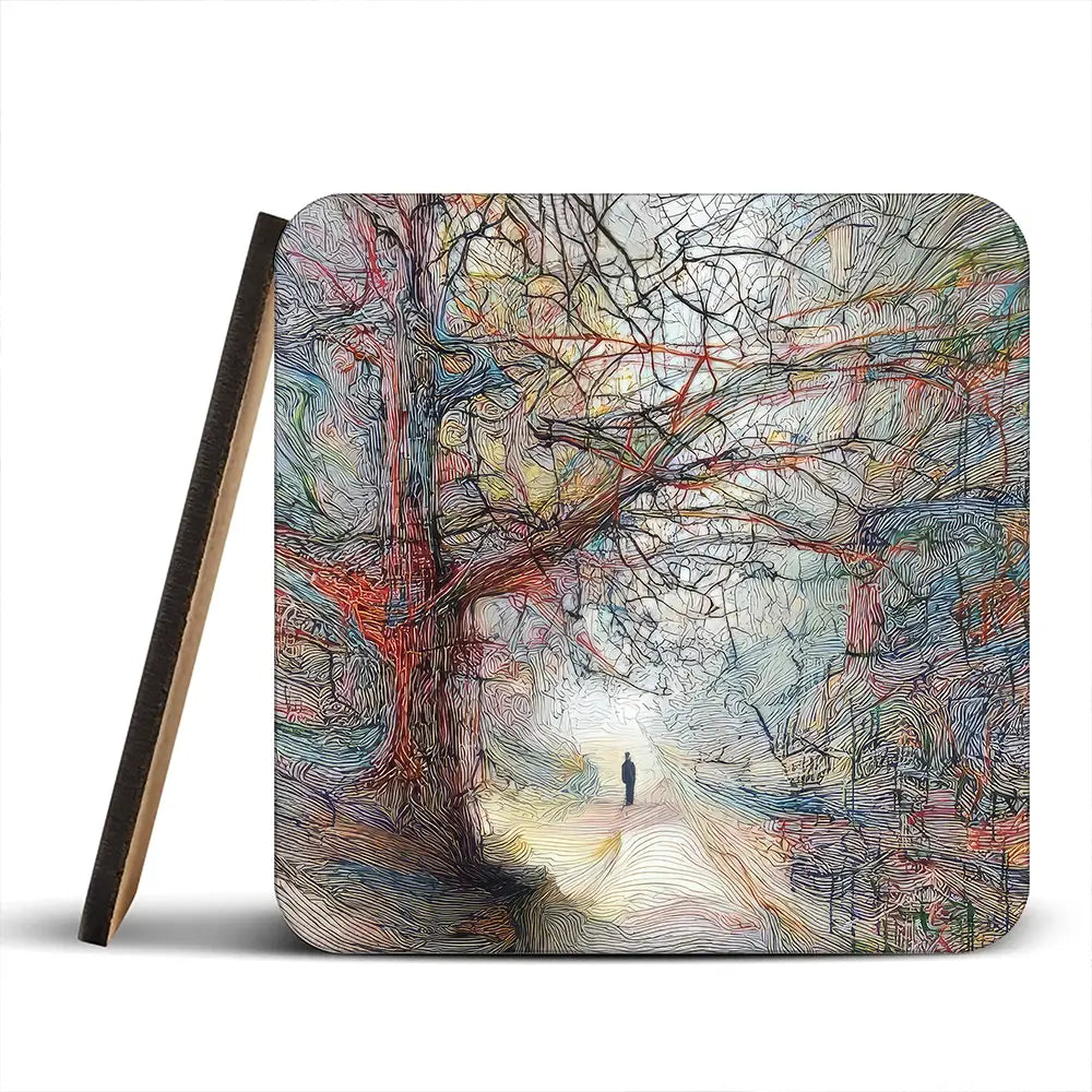 Tangled Forest Coaster Set Tangled Forest Coaster Set wall art product David Alexander Elder