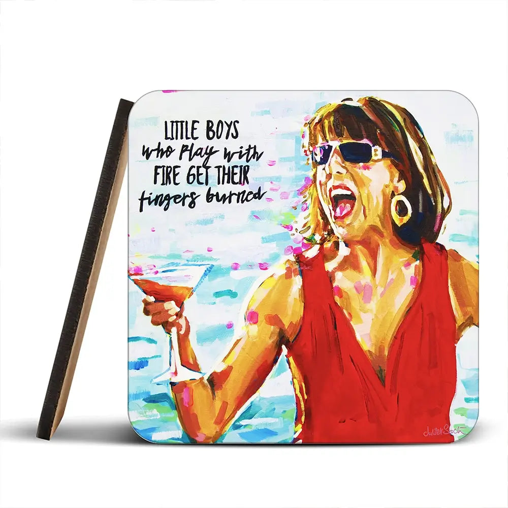 Tanya Mamma Mia Coaster Set Tanya Mamma Mia Coaster Set wall art product Juliet Stockton