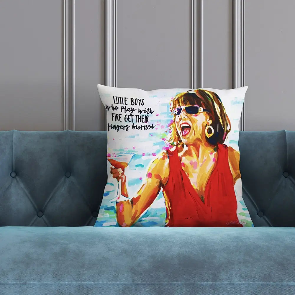 Tanya Mamma Mia Cushion Tanya Mamma Mia Cushion wall art product Juliet Stockton