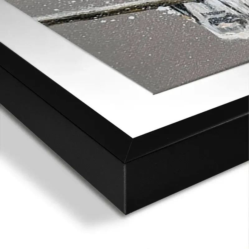 Tawny Owl At Night Framed Art Print Tawny Owl At Night Framed Art Print wall art product Laure Bury