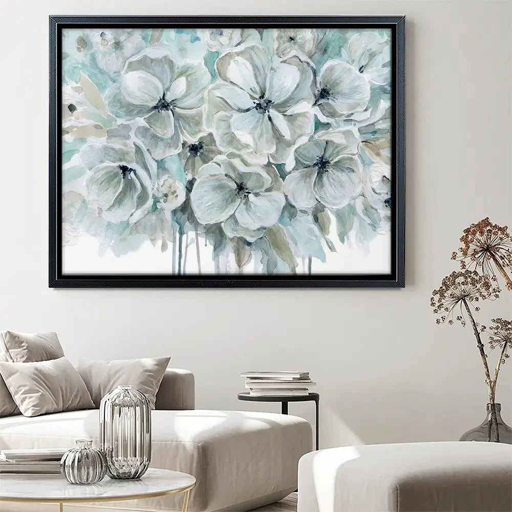 Teal Harmony Canvas Print Teal Harmony Canvas Print wall art product Carol Robinson