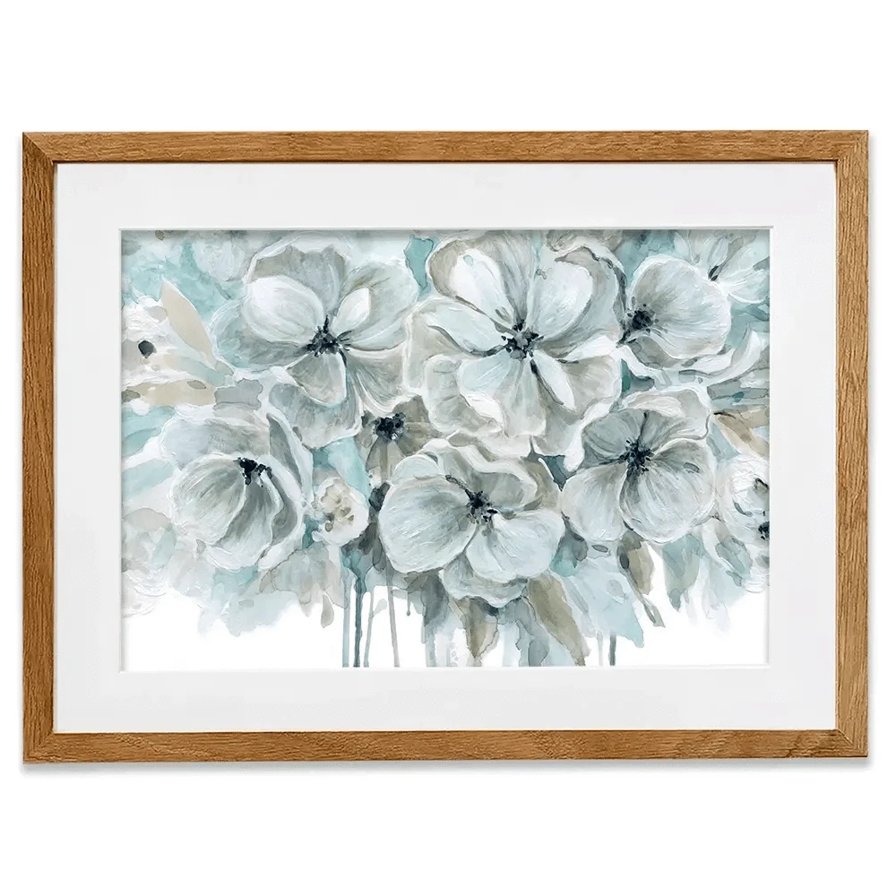 Teal Harmony Framed Art Print Teal Harmony Framed Art Print wall art product Carol Robinson