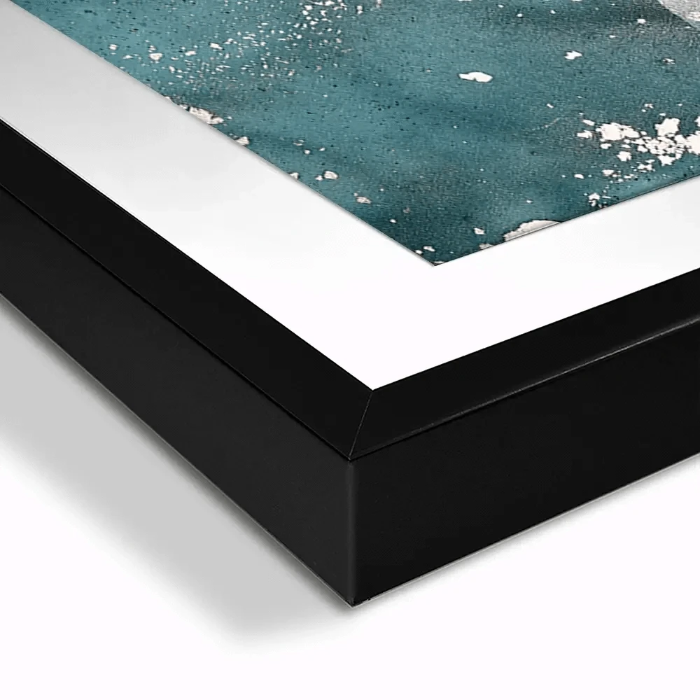 Teal Marble Framed Art Print Trio Teal Marble Framed Art Print Trio wall art product djero.adlibeshe yahoo.com / Shutterstock