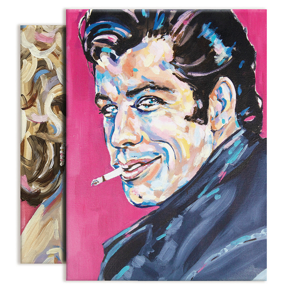 Tell Me About It Stud Duo Canvas Print Tell Me About It Stud Duo Canvas Print wall art product Juliet Stockton