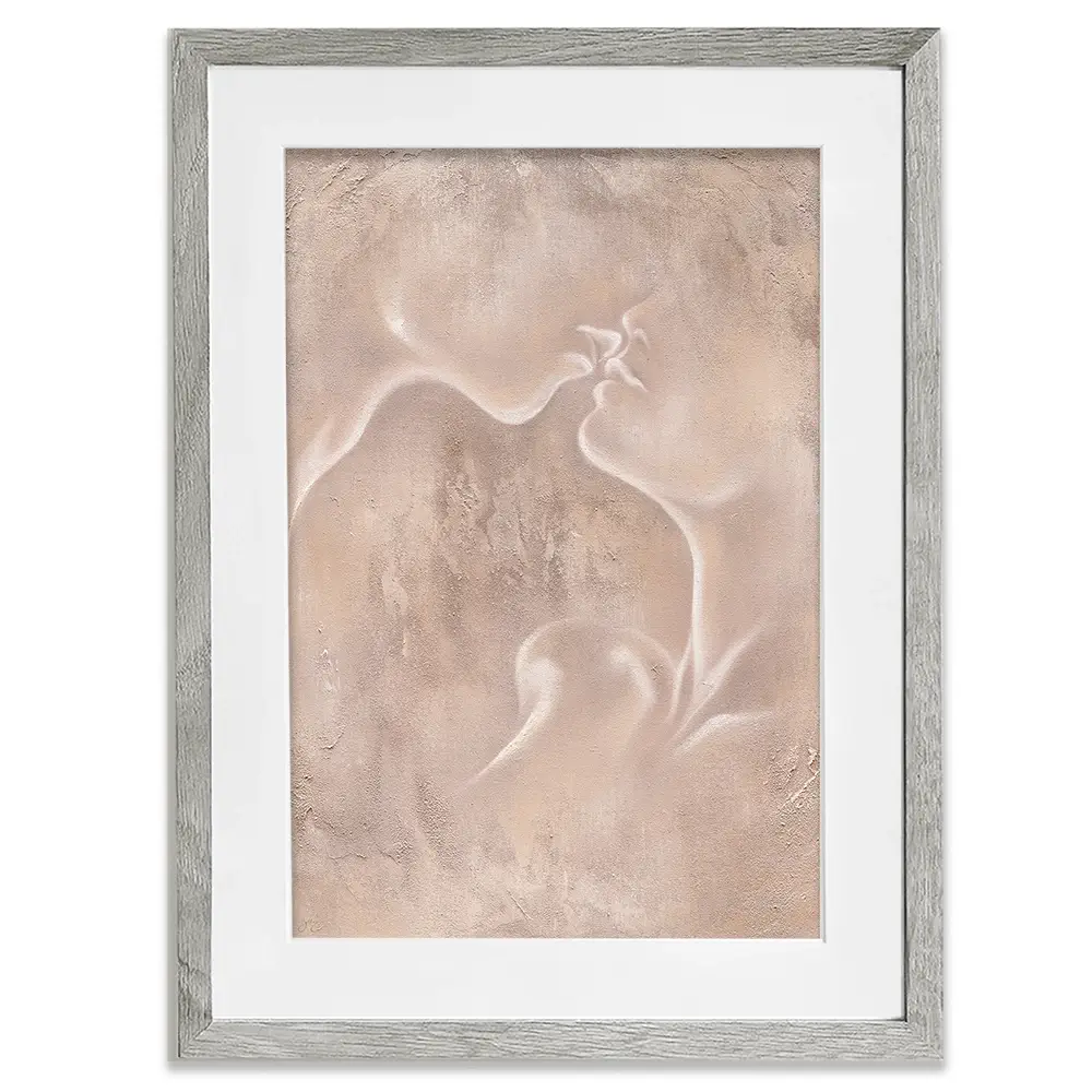 Tender Earth Tones Framed Art Print Tender Earth Tones Framed Art Print wall art product Isabella Karolewicz