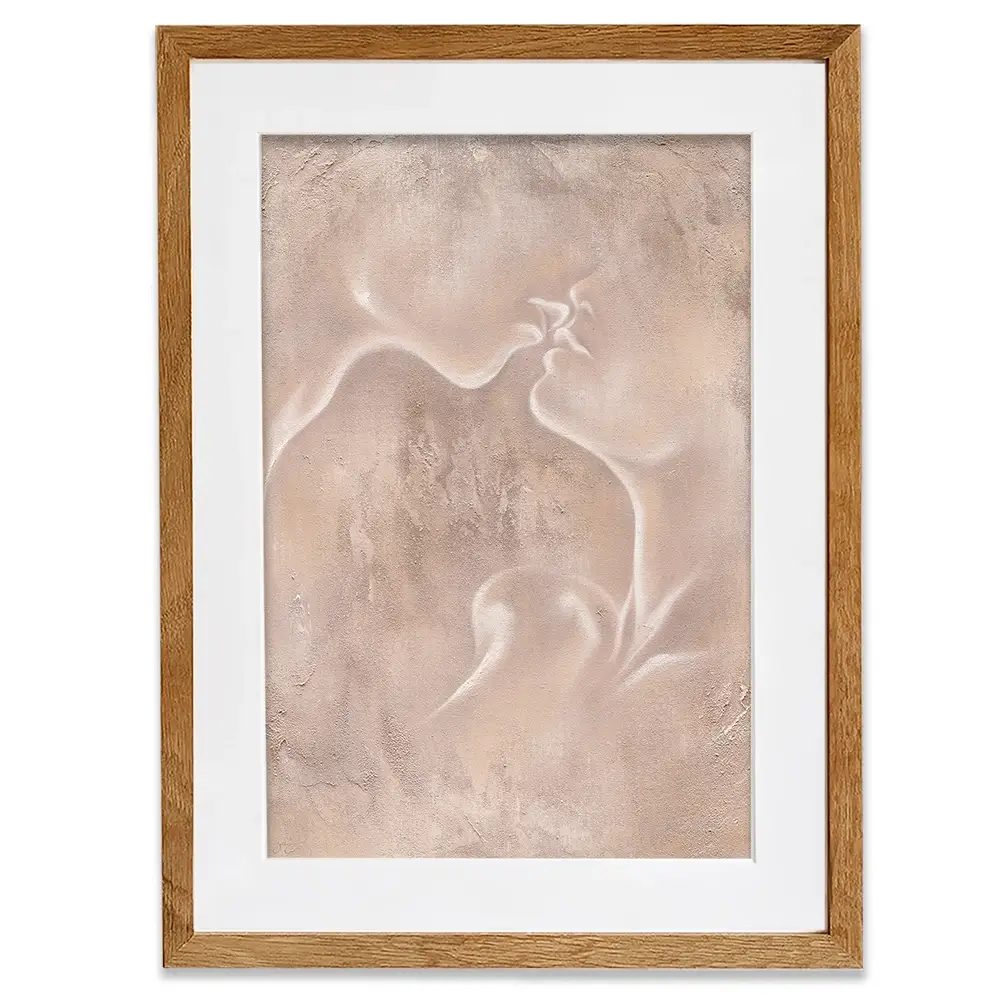 Tender Earth Tones Framed Art Print Tender Earth Tones Framed Art Print wall art product Isabella Karolewicz