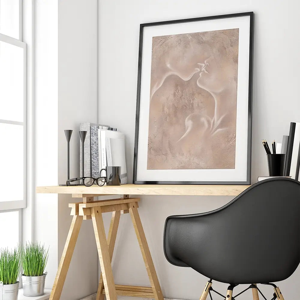 Tender Earth Tones Framed Art Print Tender Earth Tones Framed Art Print wall art product Isabella Karolewicz
