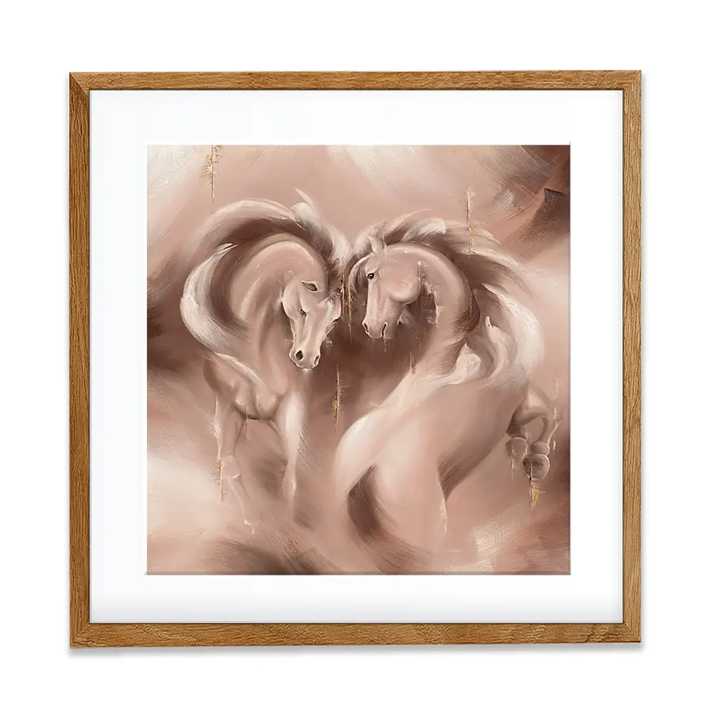 Tender Heart Square Framed Art Print Tender Heart Square Framed Art Print wall art product Isabella Karolewicz