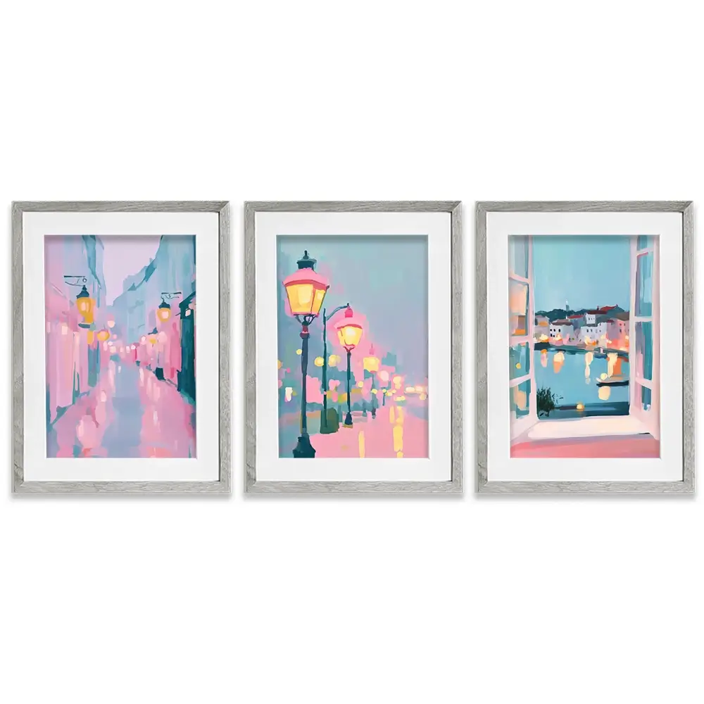 Tender Tones Framed Art Print Trio Tender Tones Framed Art Print Trio wall art product Treechild
