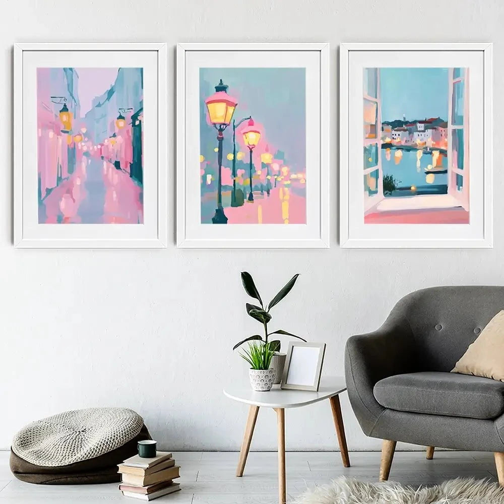 Tender Tones Framed Art Print Trio Tender Tones Framed Art Print Trio wall art product Treechild