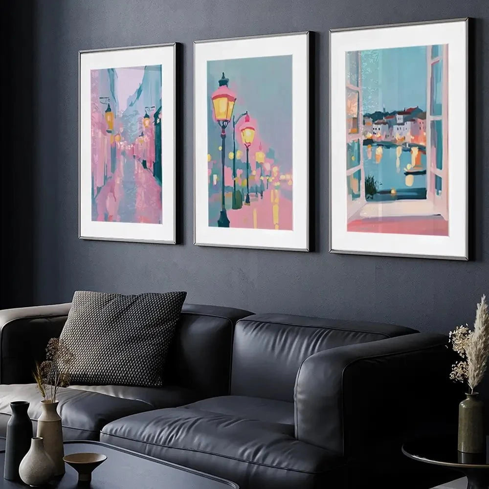 Tender Tones Framed Art Print Trio Tender Tones Framed Art Print Trio wall art product Treechild